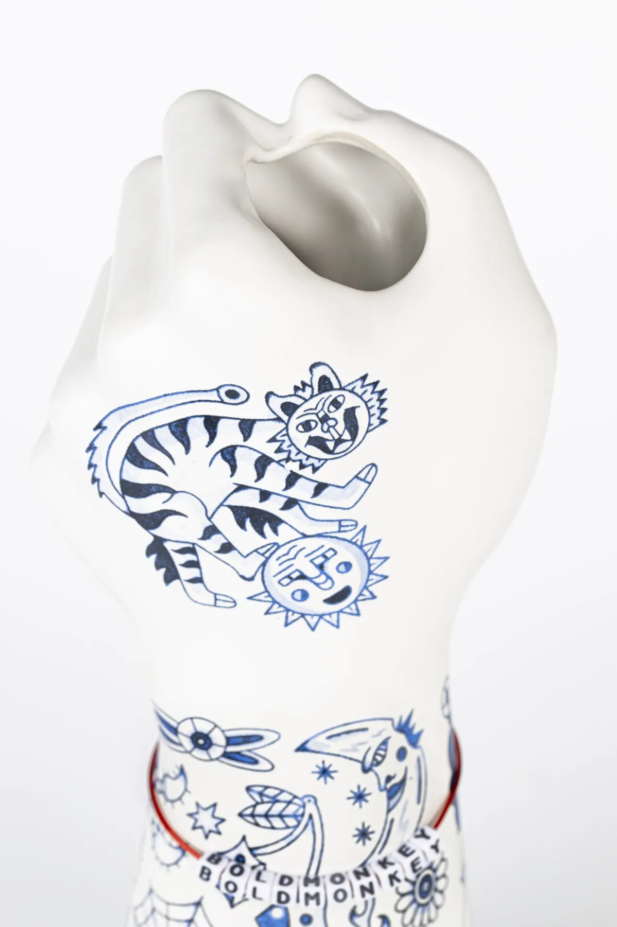 Liberty matters vase blue