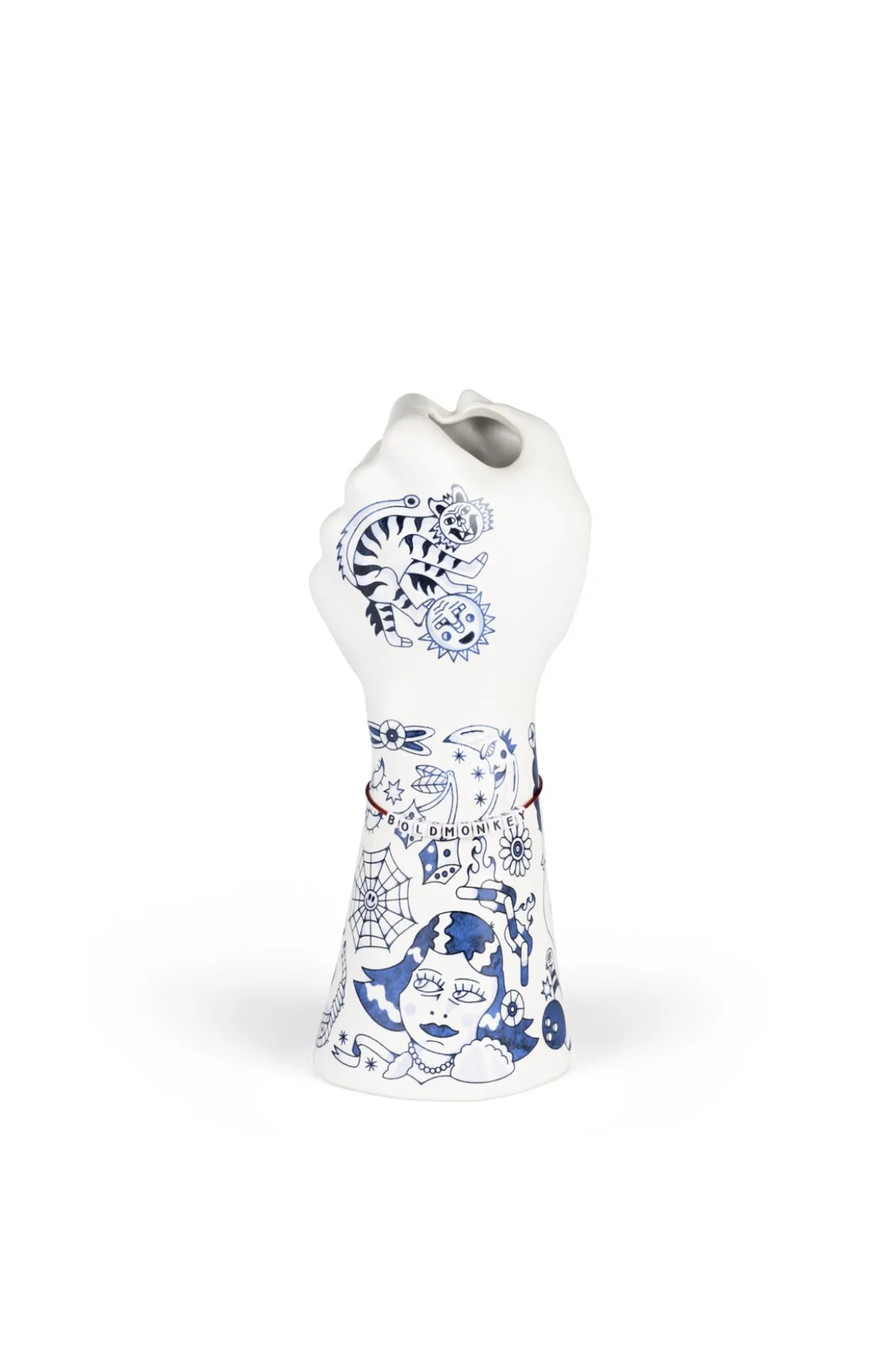 Liberty matters vase blue