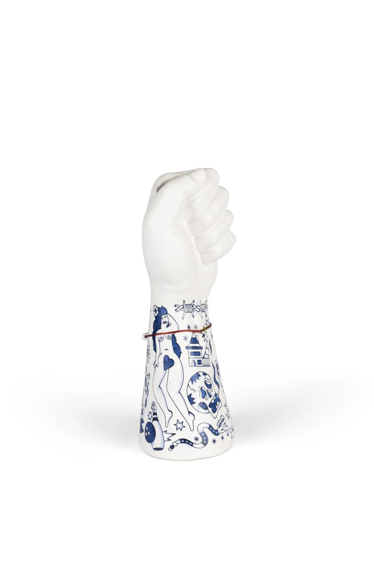 Liberty matters vase blue