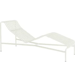 Ligbed Palissade Chaise Longue cream white