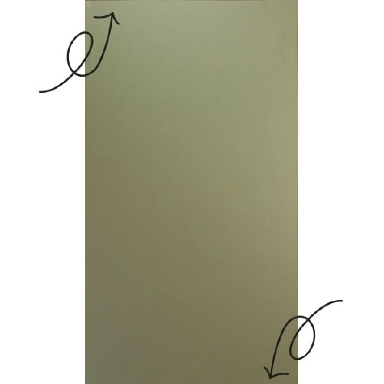 Lijst leer magneet 50 cm (2 stuks) ZWART-2stuks