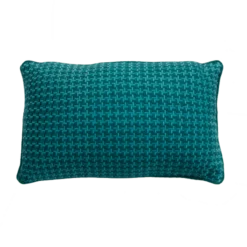 Linnen kussen richstitch Kussen richstitch peacockgreen