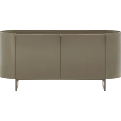 Liora tv meubel/dressoir hout hoogglans groen [fsc]