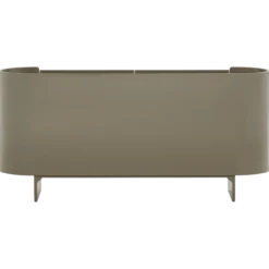 Liora tv meubel/dressoir hout hoogglans groen [fsc]