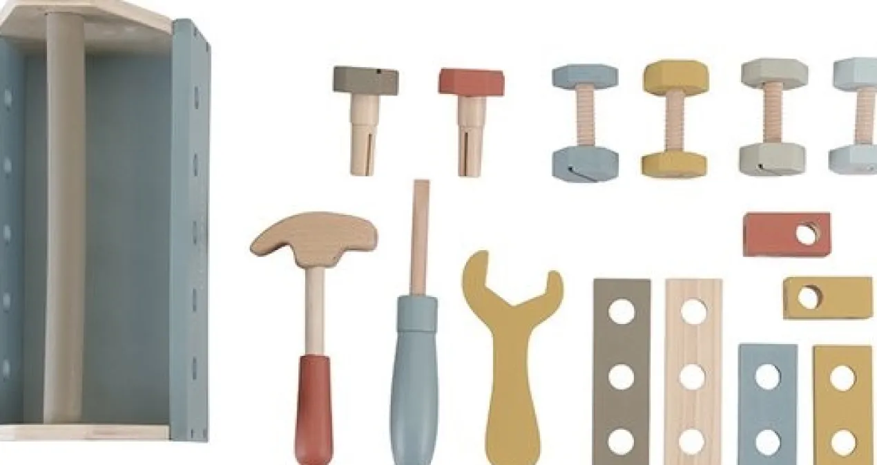 Little Dutch gereedschapskist hout