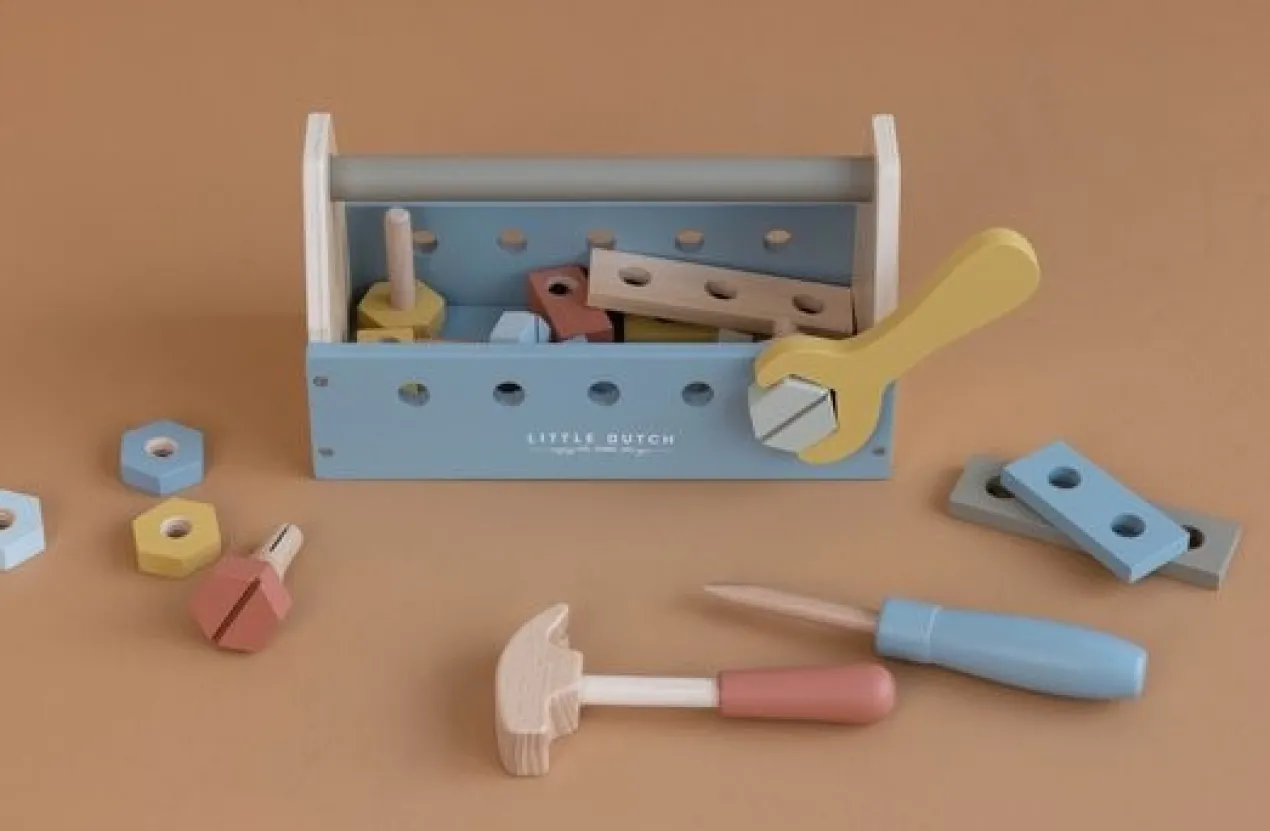 Little Dutch gereedschapskist hout