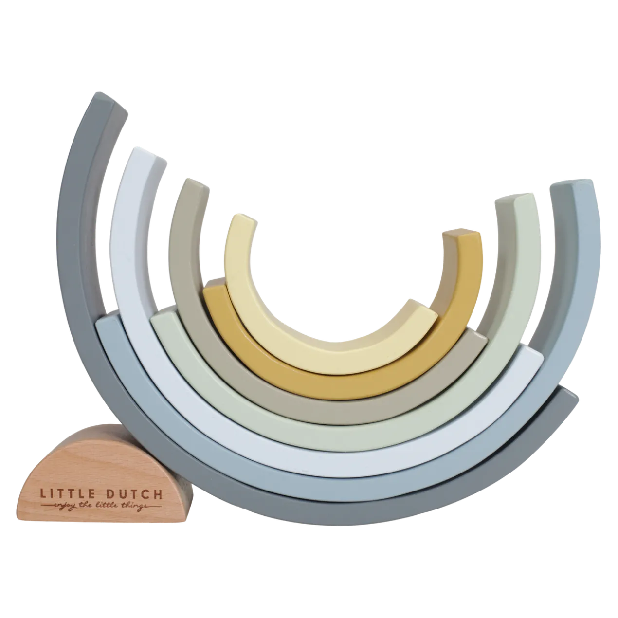 Little Dutch Houten regenboog donkerblauw