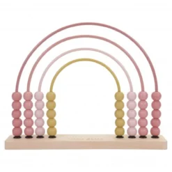 Little Dutch Telraam regenboog Donker roze