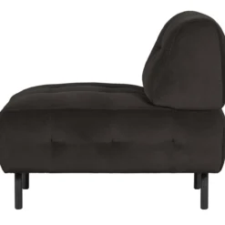Lloyd fauteuil velvet cast iron