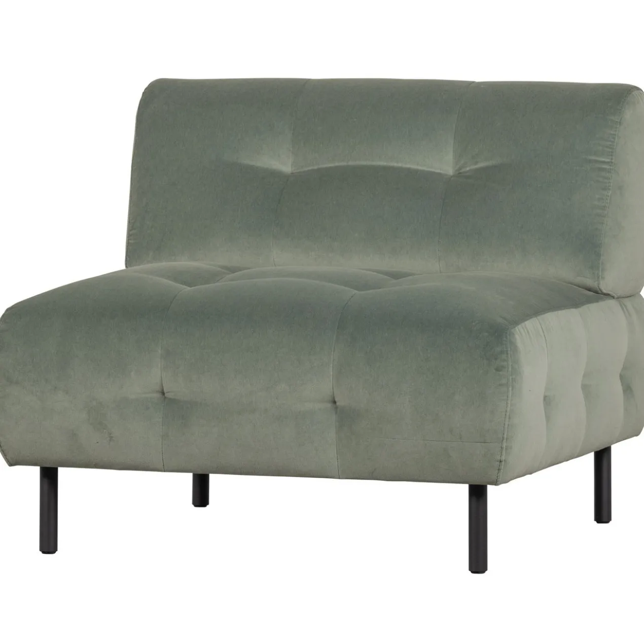 Lloyd fauteuil velvet waterplant