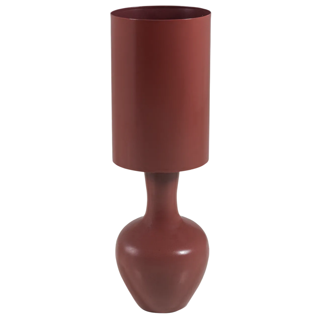 Loa tafellamp xl metaal hoogglans rood