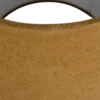 Loft vloerlamp metaal/boucle tapenade 130xo30 cm