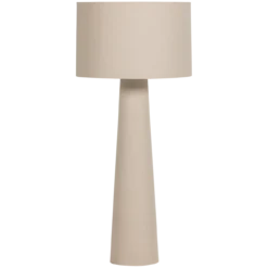 Loft vloerlamp xxl metaal/boucle naturel 160xo70 cm