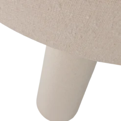 Loft vloerlamp xxl metaal/boucle naturel 160xo70 cm