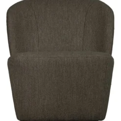 Lofty fauteuil boucle bruin