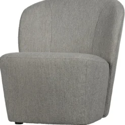 Lofty fauteuil boucle grijs