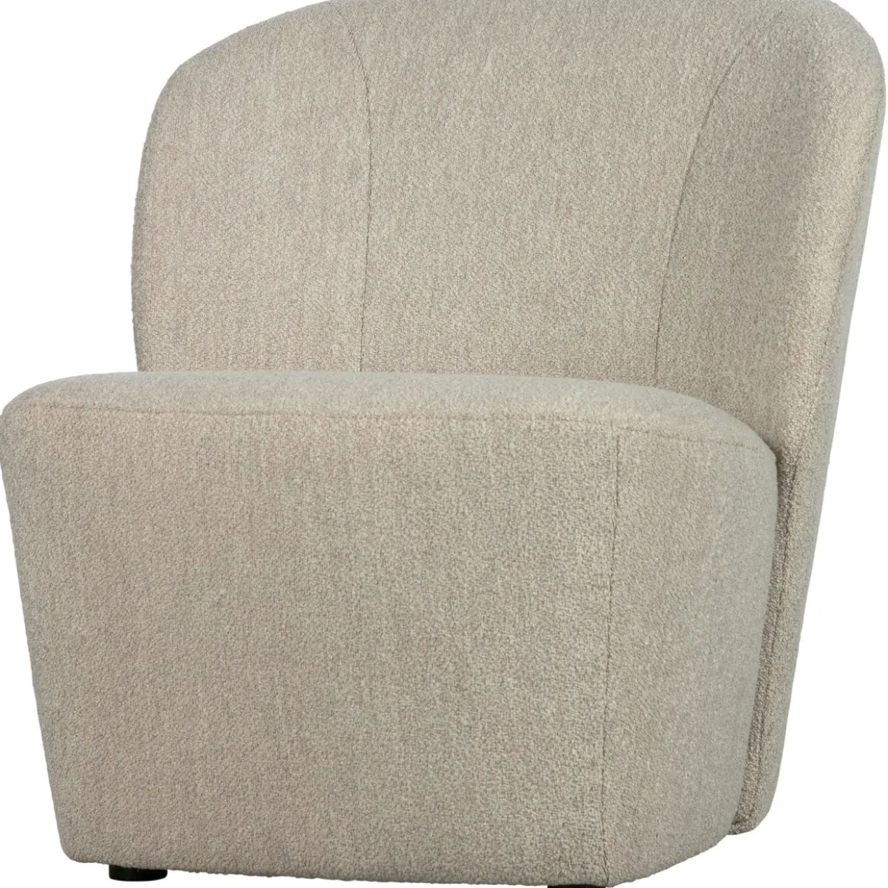 Lofty fauteuil boucle naturel
