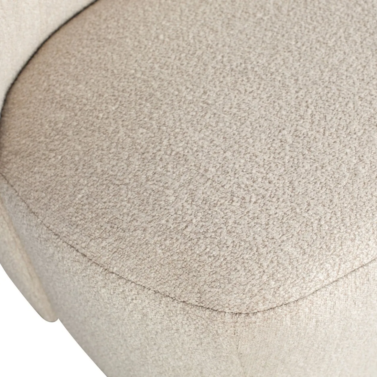 Lofty fauteuil boucle naturel