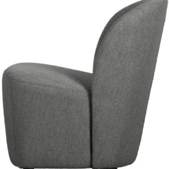 Lofty fauteuil boucle staalgrijs