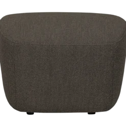 Lofty hocker boucle bruin