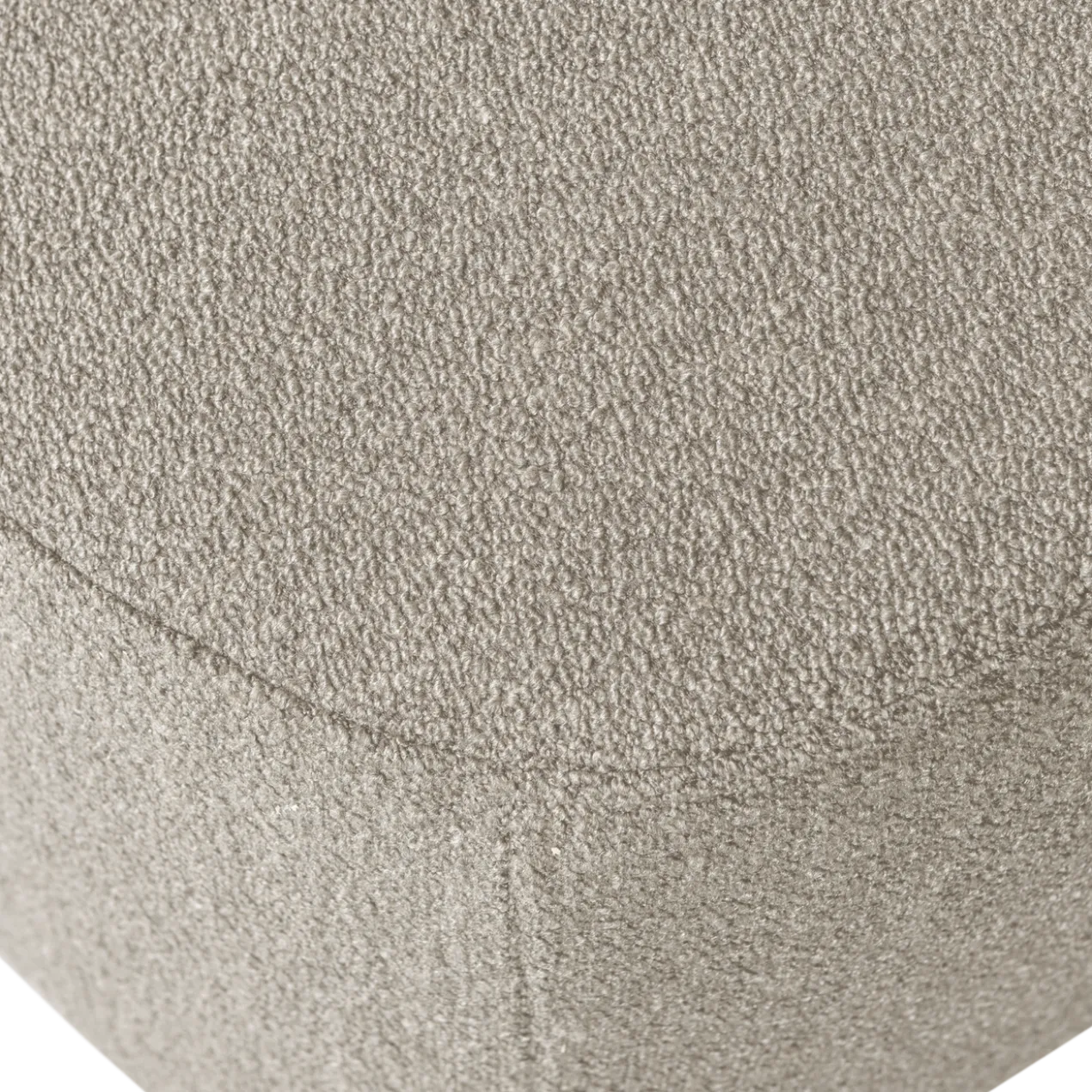 Lofty hocker boucle naturel