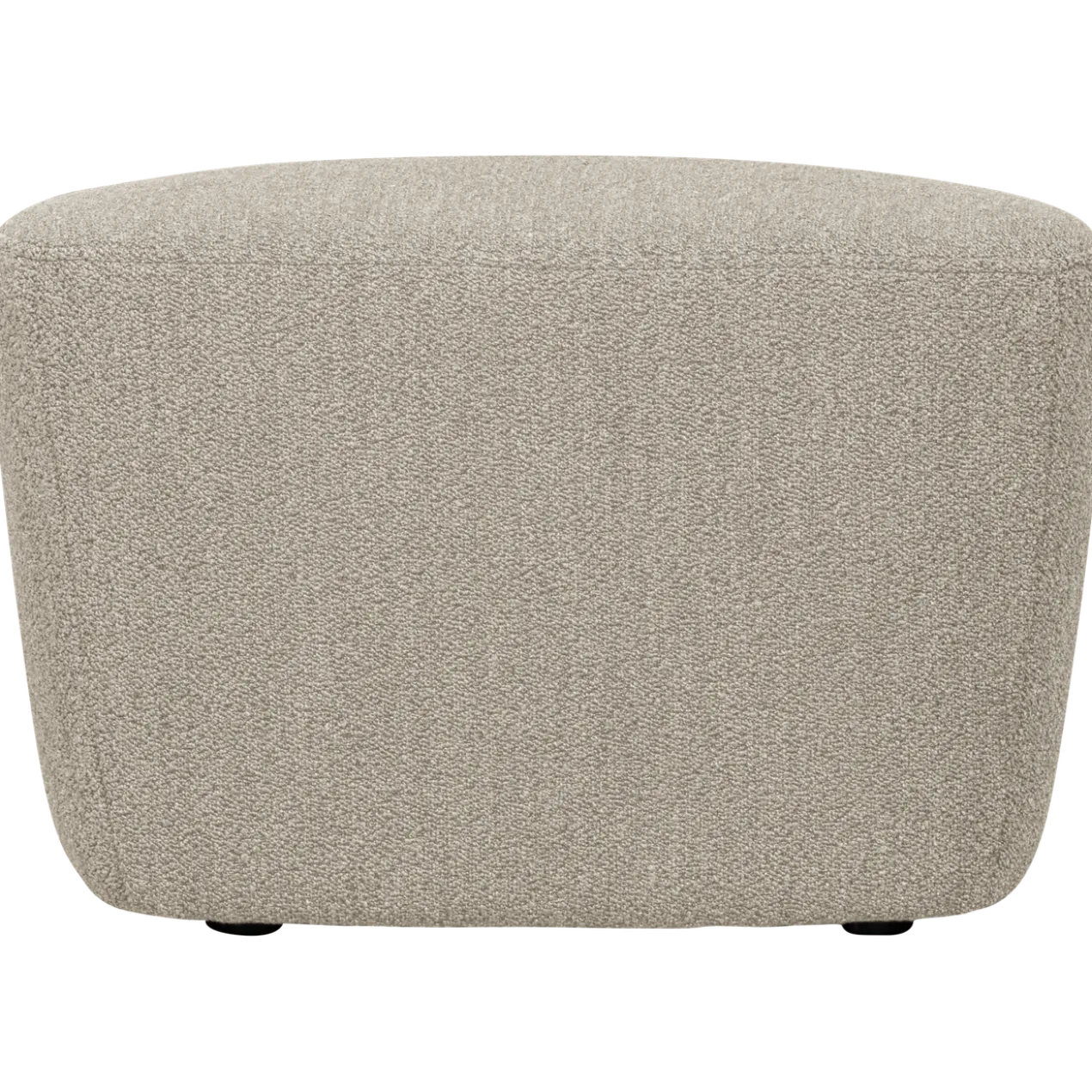 Lofty hocker boucle naturel