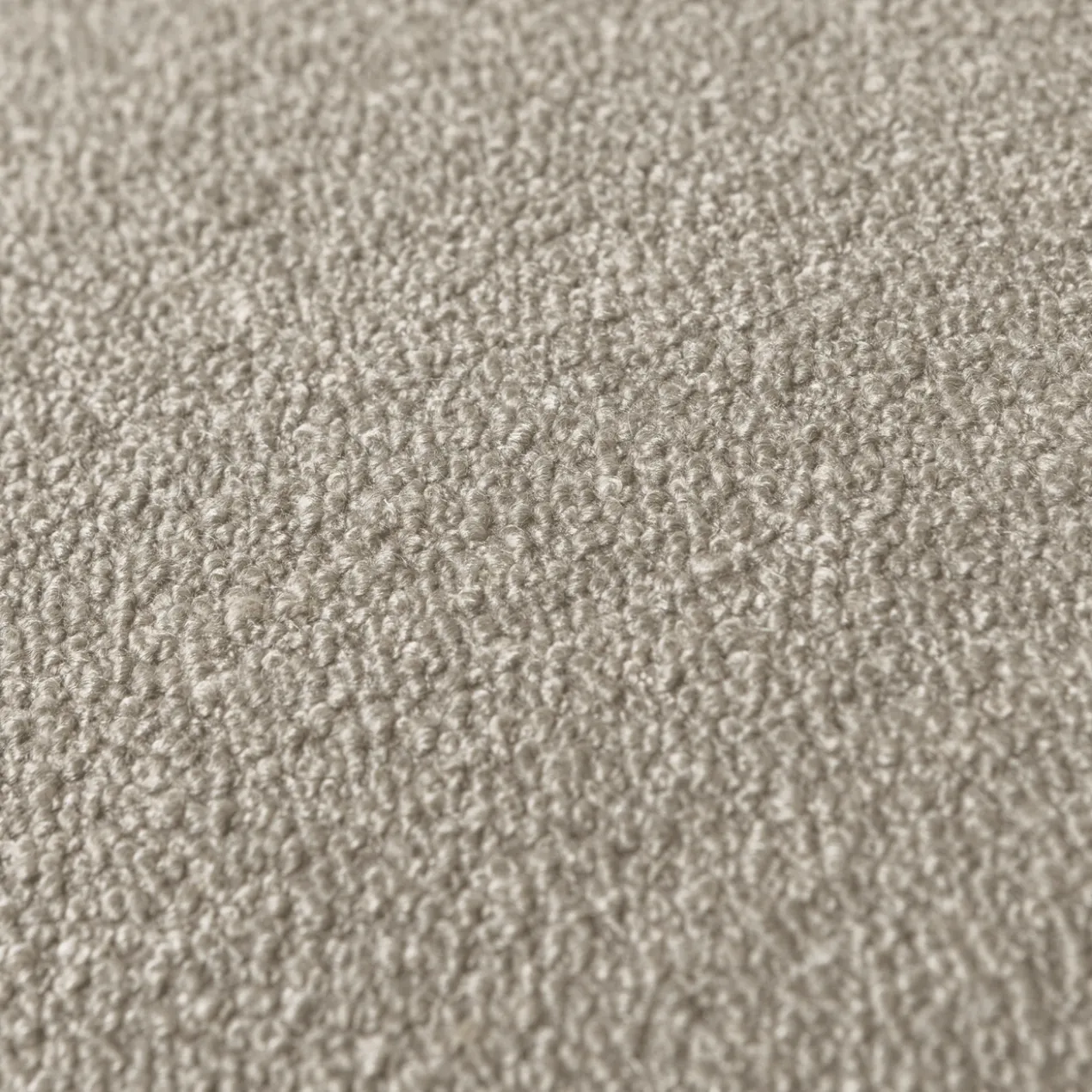 Lofty hocker boucle naturel