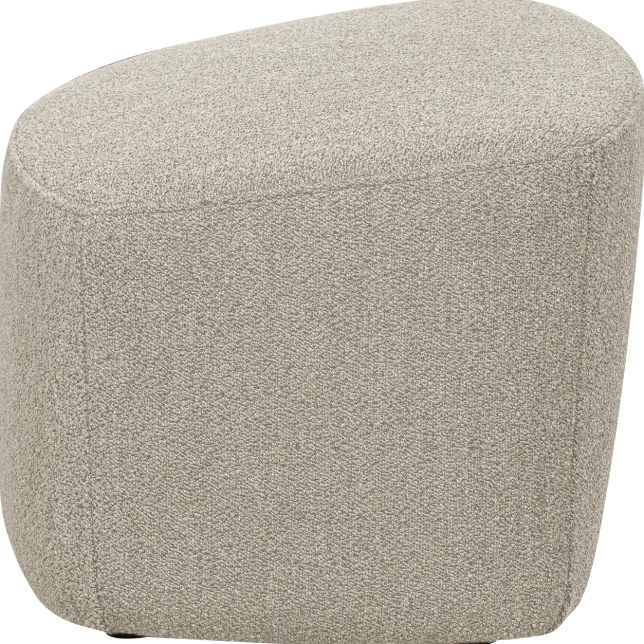 Lofty hocker boucle naturel