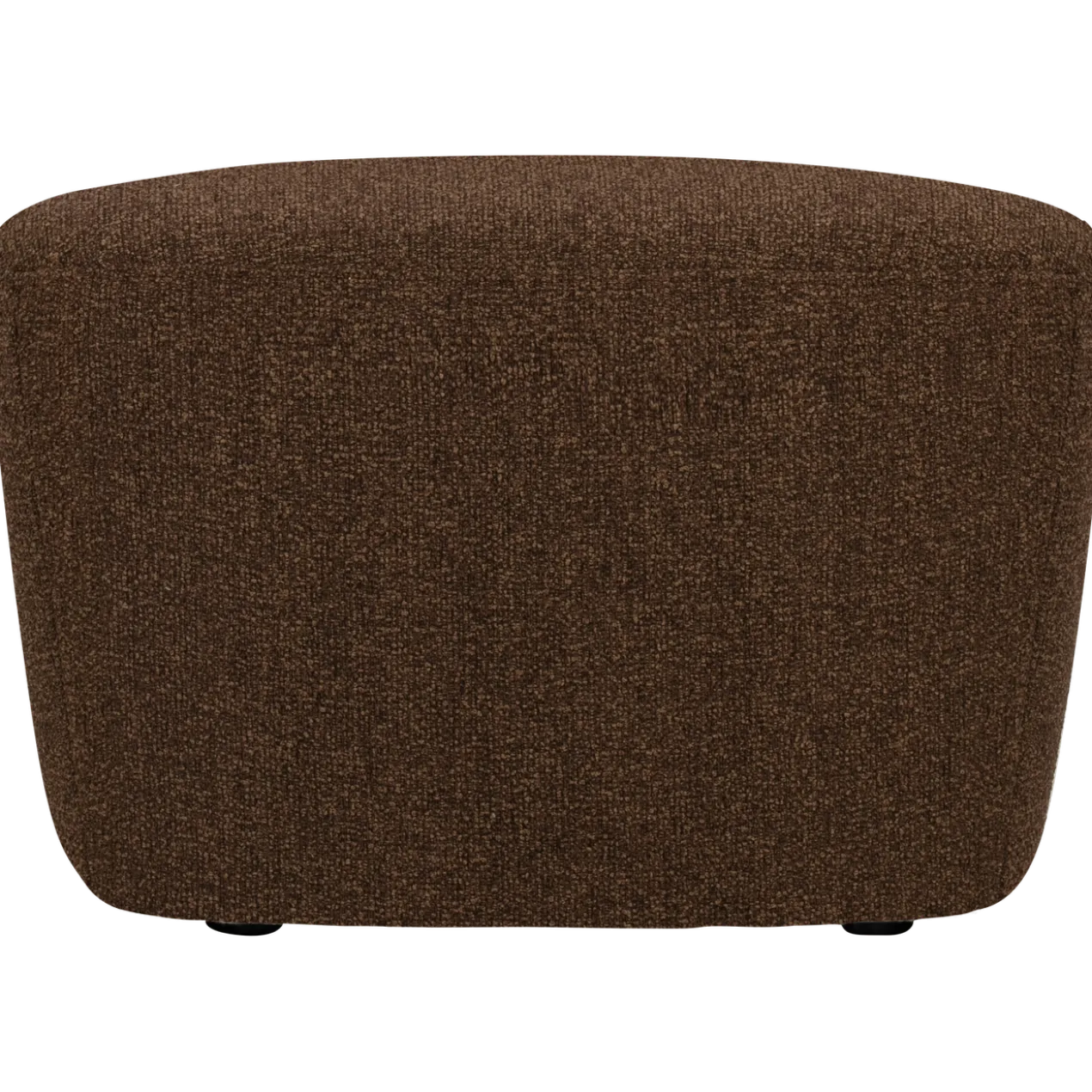 Lofty hocker melange bruin