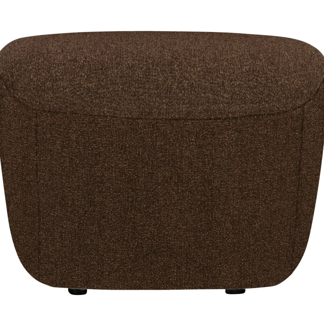 Lofty hocker melange bruin