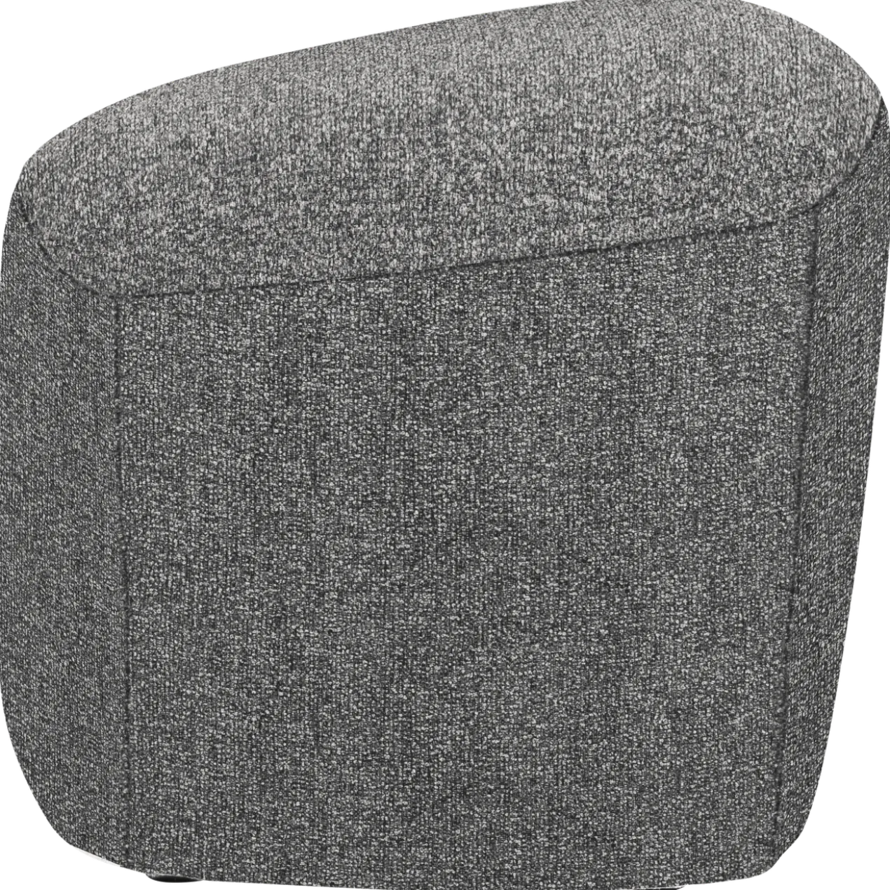 Lofty hocker melange grijs