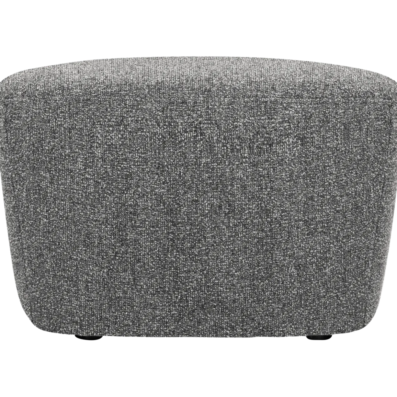 Lofty hocker melange grijs