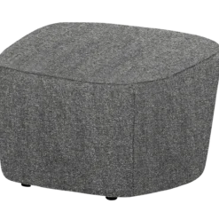 Lofty hocker melange grijs