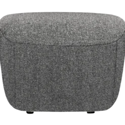 Lofty hocker melange grijs