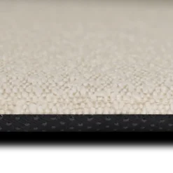 Lot zitkussen bouclé beige
