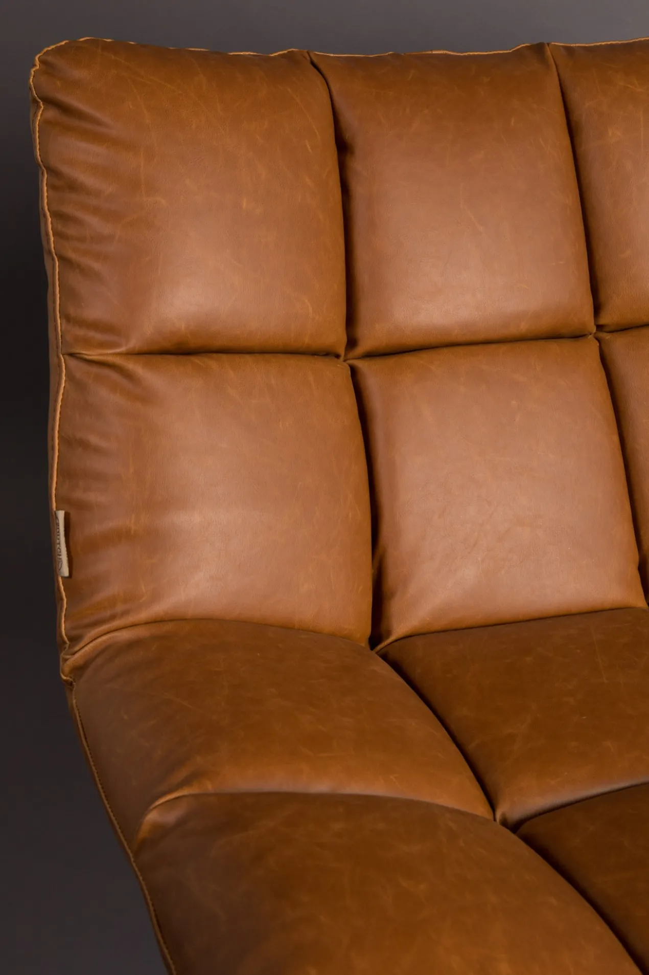 Lounge chair bar vintage brown