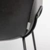 Lounge chair feston black