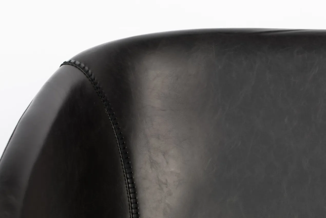 Lounge chair feston black