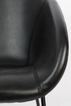 Lounge chair feston black