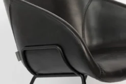 Lounge chair feston black