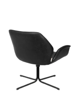 Lounge chair nikki all black
