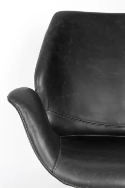 Lounge chair nikki all black