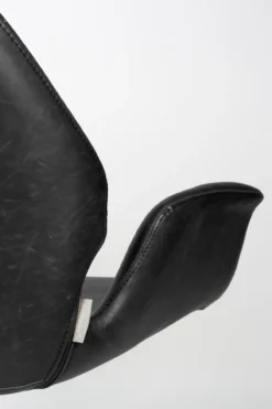 Lounge chair nikki all black