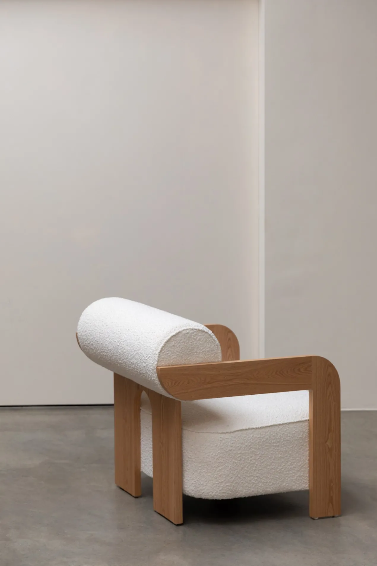 Lounge chair oolong beige