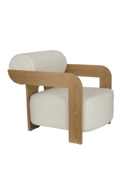 Lounge chair oolong beige