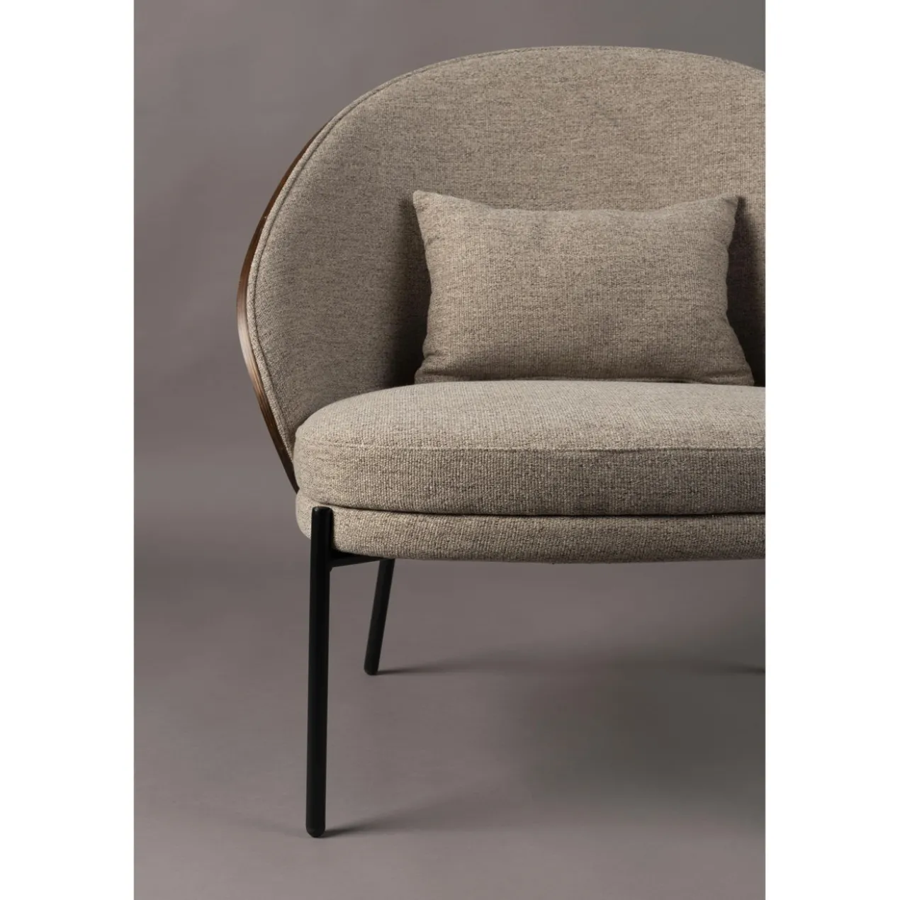 Lounge chair rodin beige