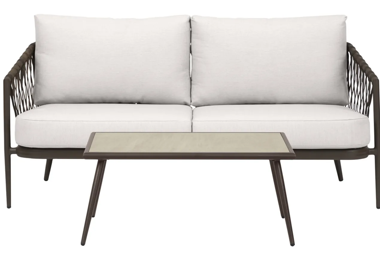 Loungeset Marloes 4 delig beige