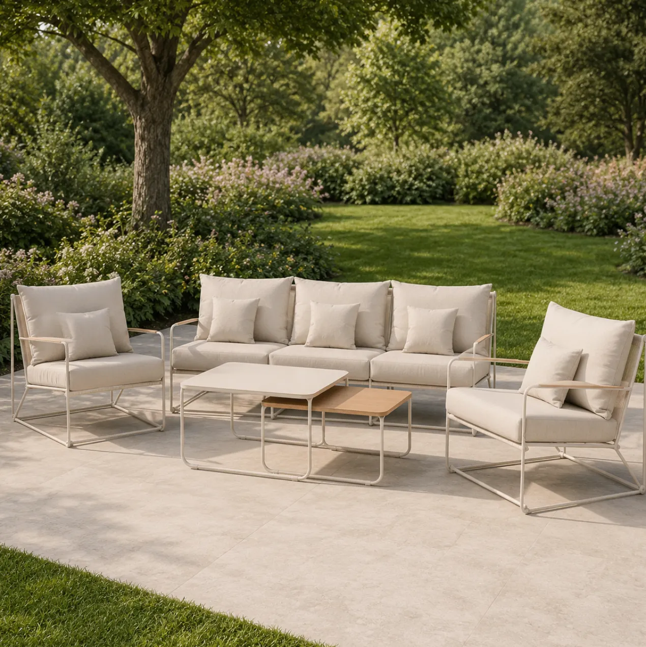 Loungeset Paolo beige