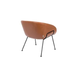 Lounge stoel feston bruin