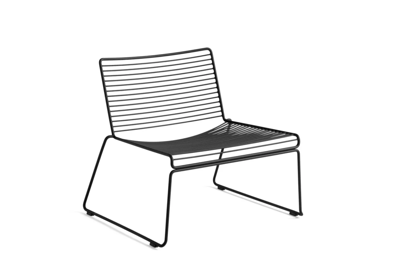 Loungestoel Hee zwart